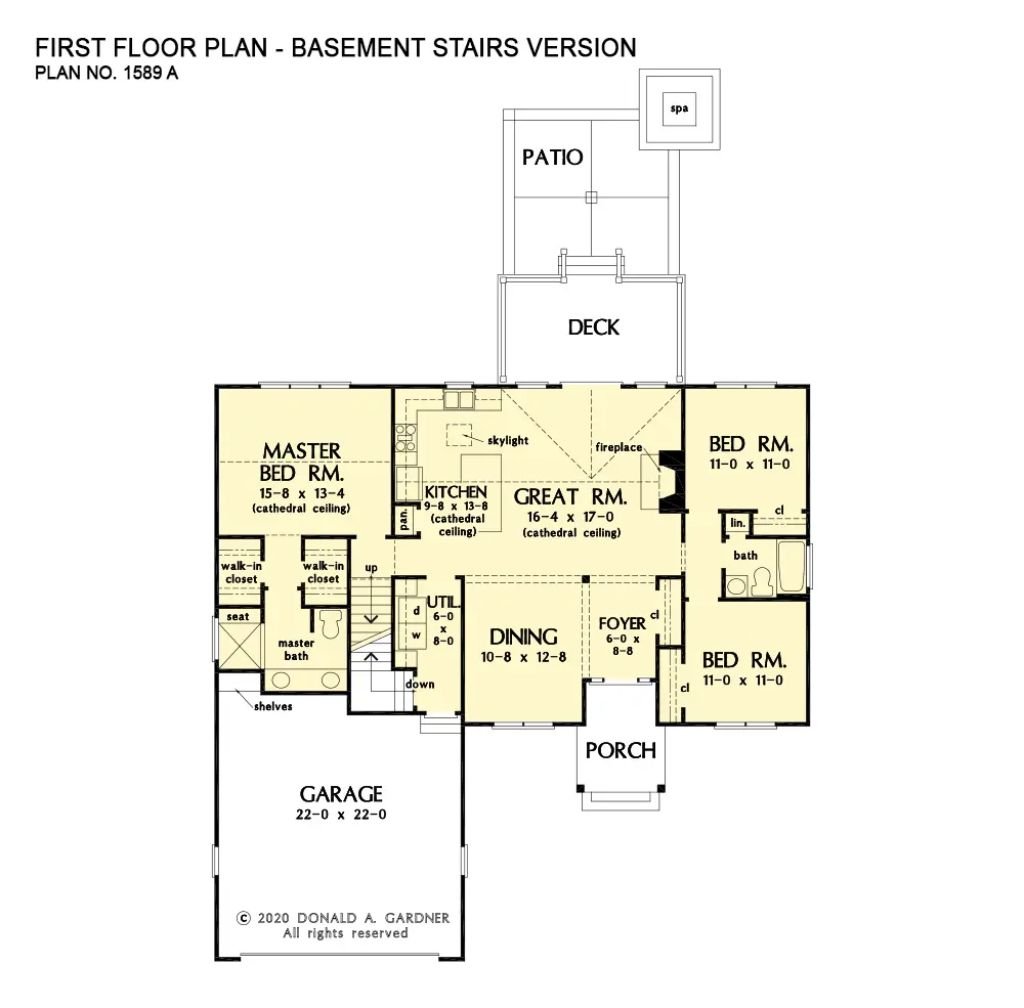 Lower Level Floor Plan
