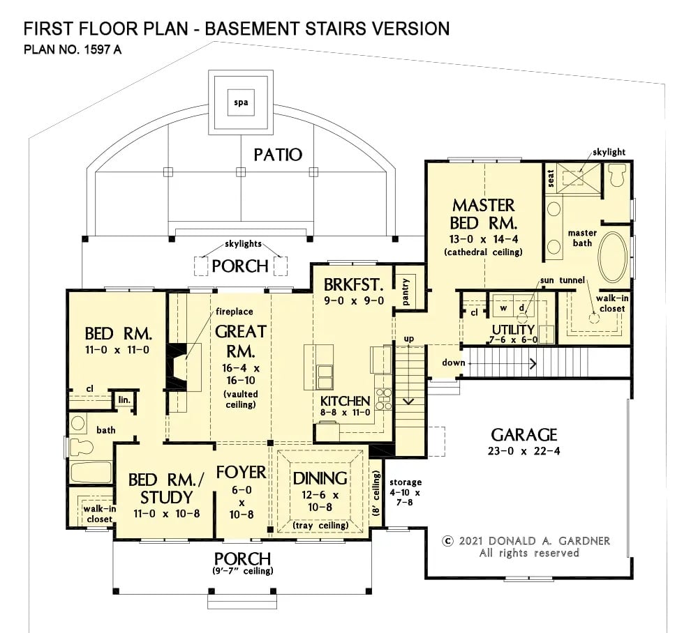 Basement Stairs Location