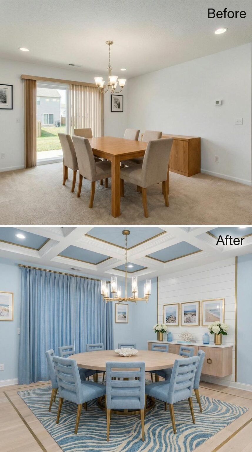 31 Before and After Dining Room Designs for Narcissists – Home Stratosphere