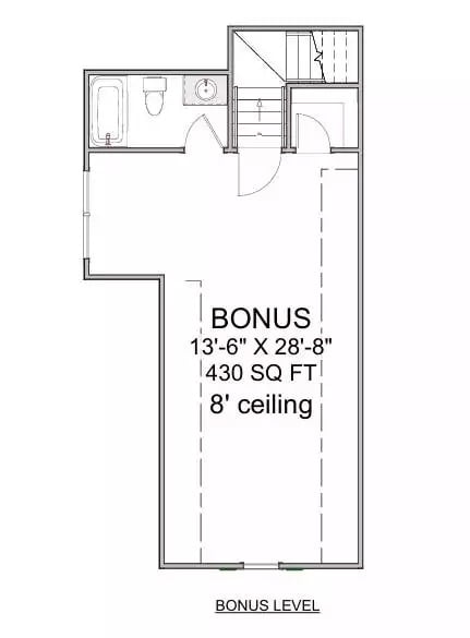 Bonus Level Floor Plan
