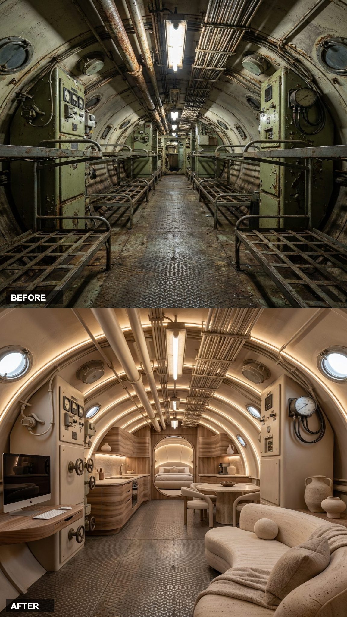 Parisian Atelier Energy, Somehow Inside a Submarine