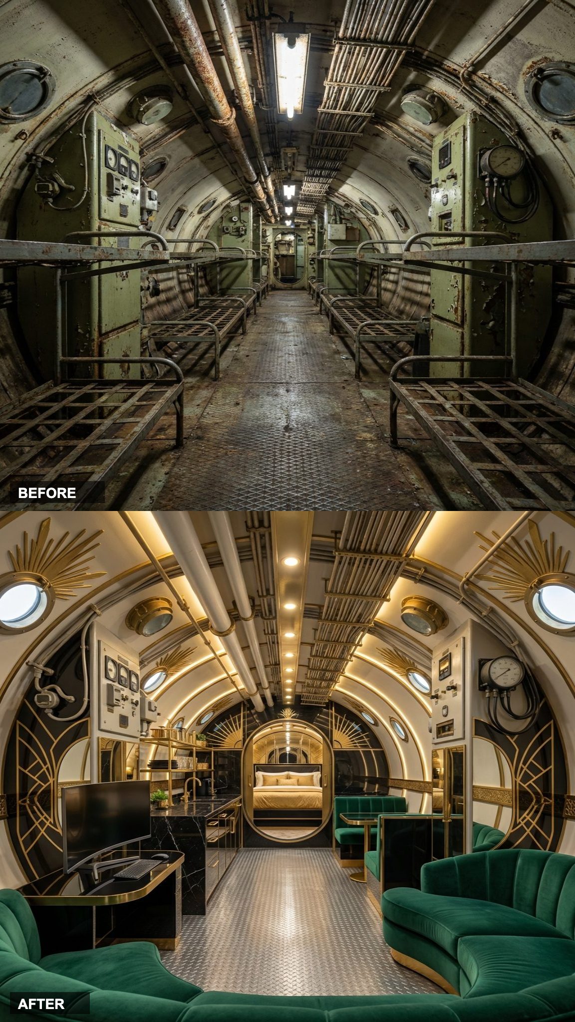 Deep-Sea Gothic: Black Arches, Candlelight, and Medieval Steel