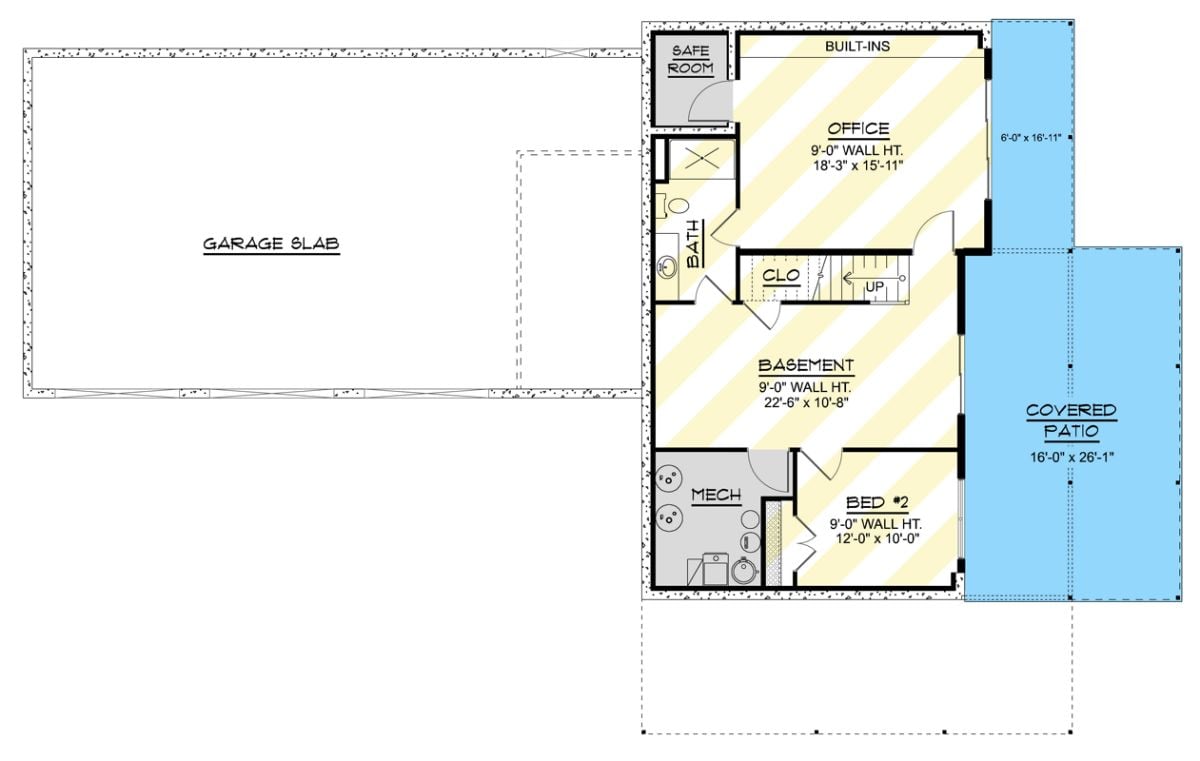 Lower Level Floor Plan