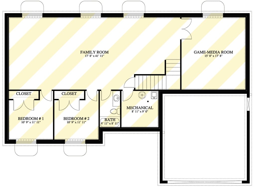 Lower Level Floor Plan