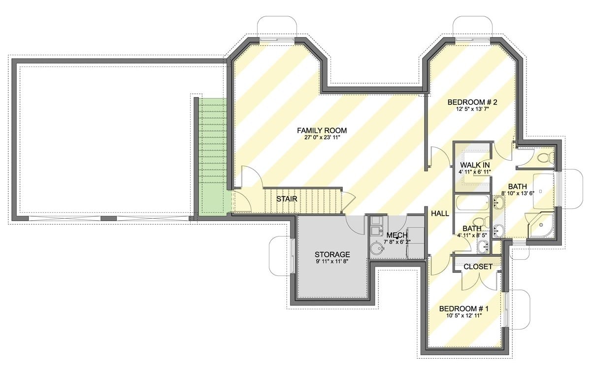 Lower Level Floor Plan