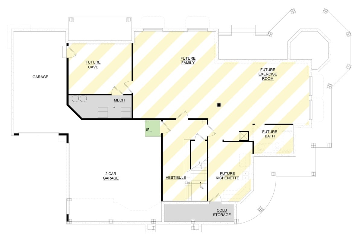 Lower Level Floor Plan