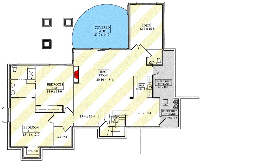Lower Level Floor Plan