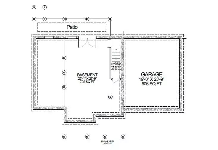 Lower Level Floor Plan
