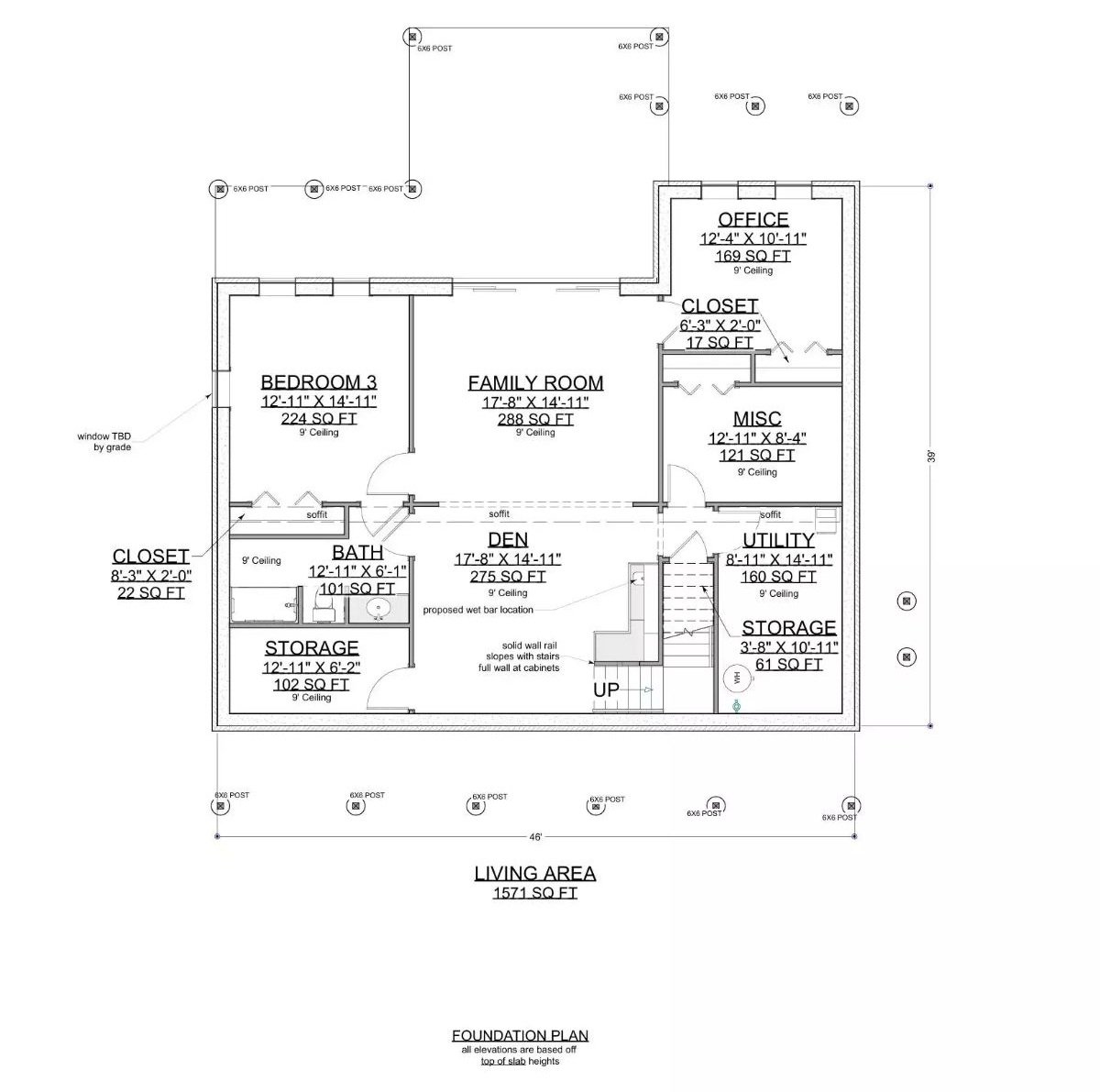Lower Level Floor Plan
