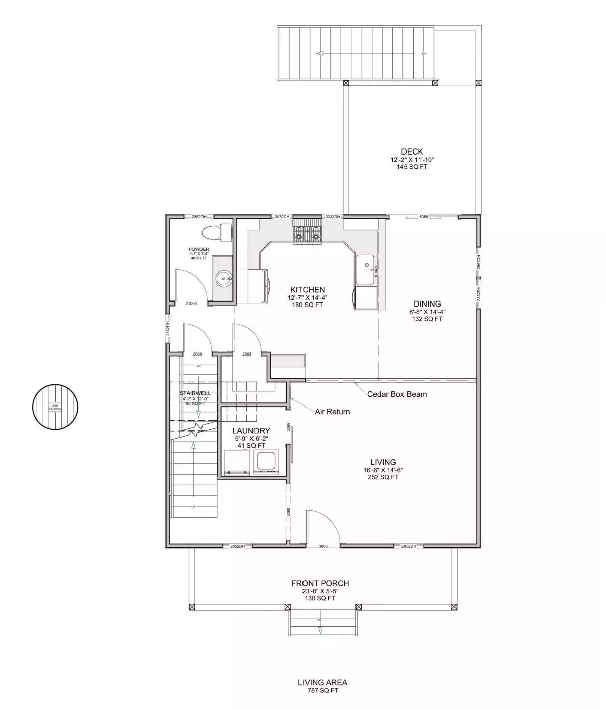 Main Level Floor Plan