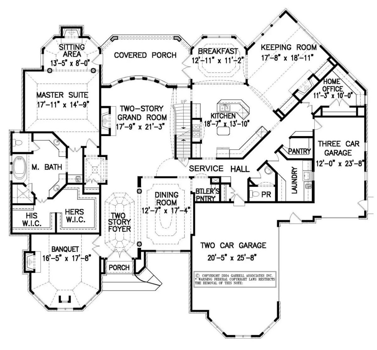 Main Level Floor Plan