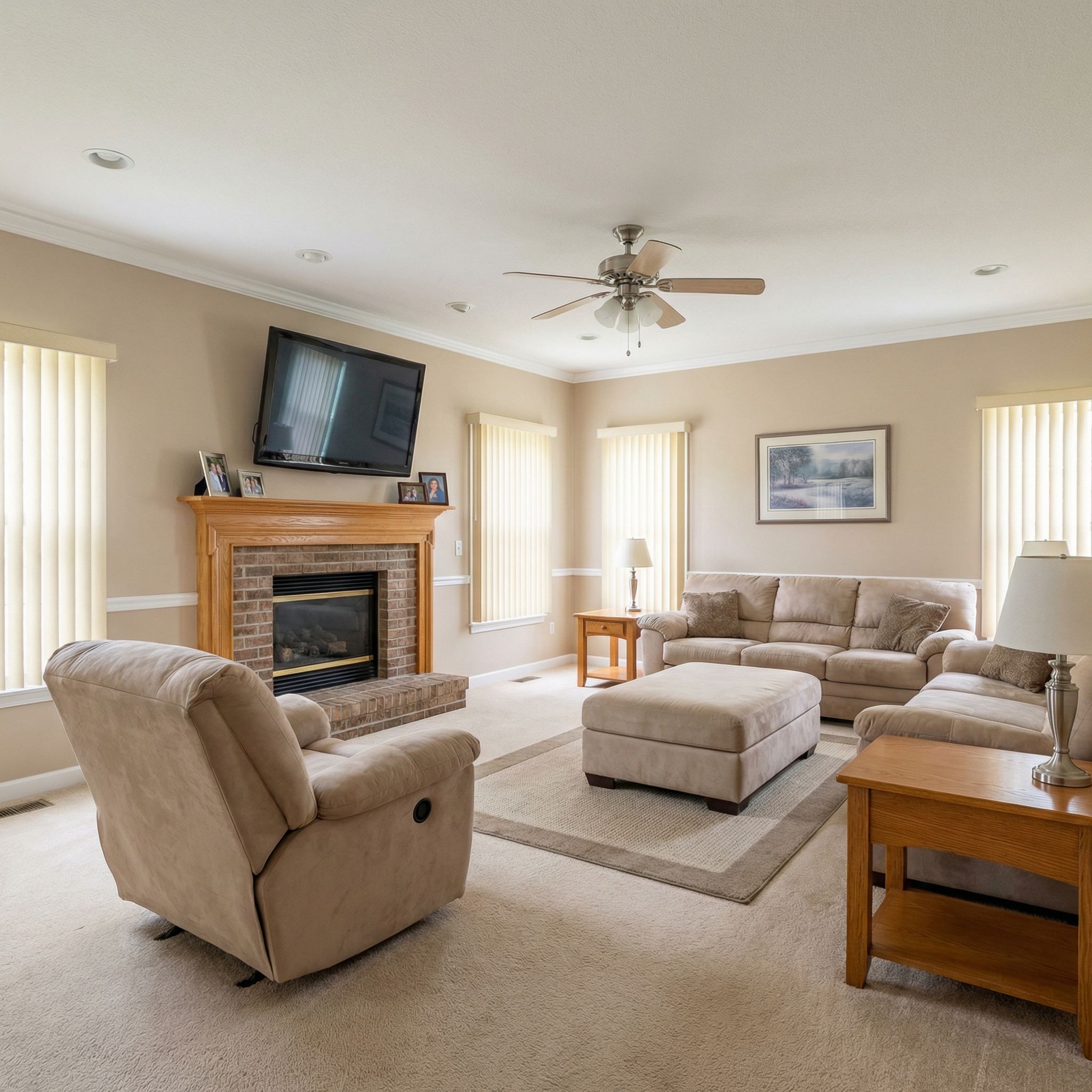 39 Before and After Family Room Designs by AI for Narcissists