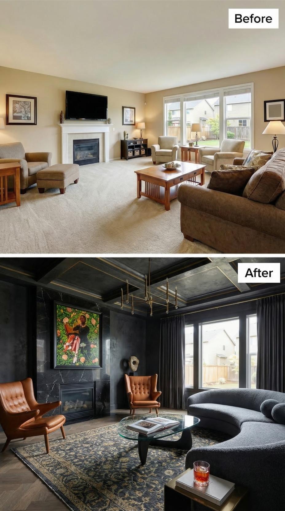 Beige Carpet and Builder Dreams, Buried Under Black Marble