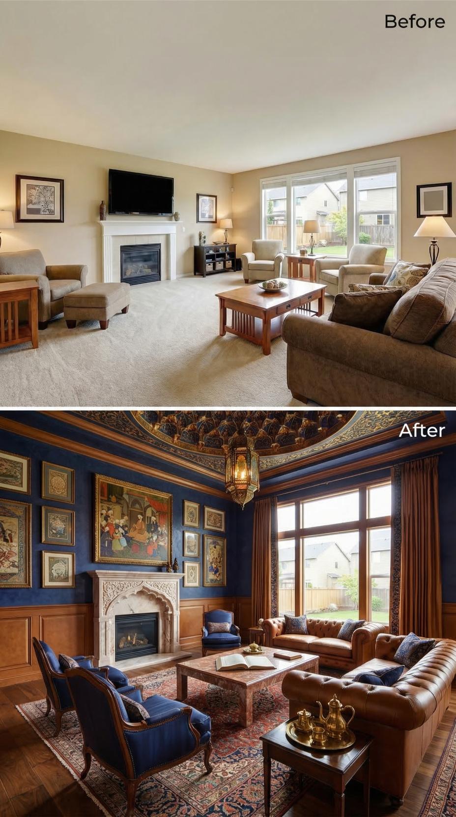 Mughal Miniatures and Tufted Chesterfields Buried the Beige Without Looking Back