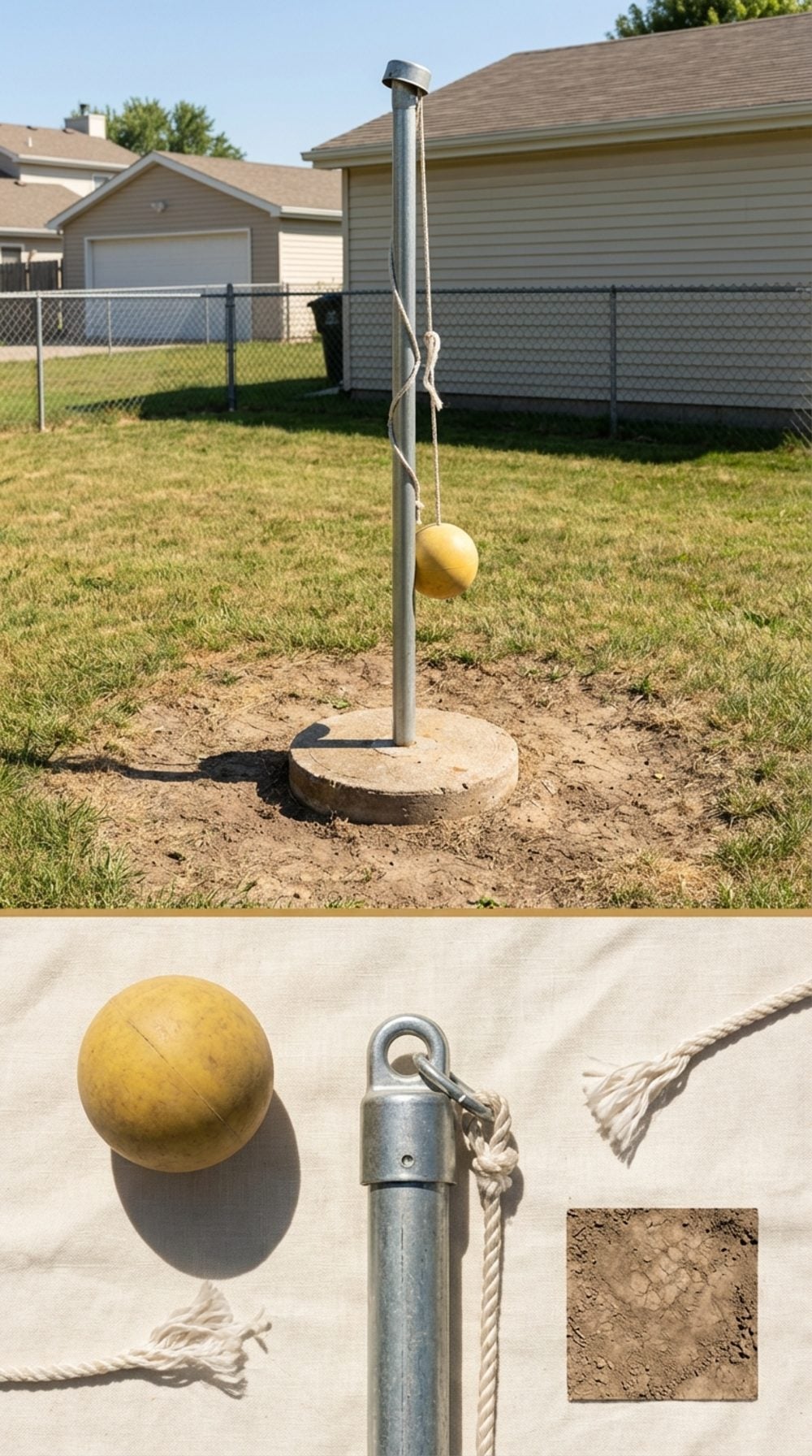 The Massive Lawn Dart to the Temple Waiting to Happen: The Tetherball Pole