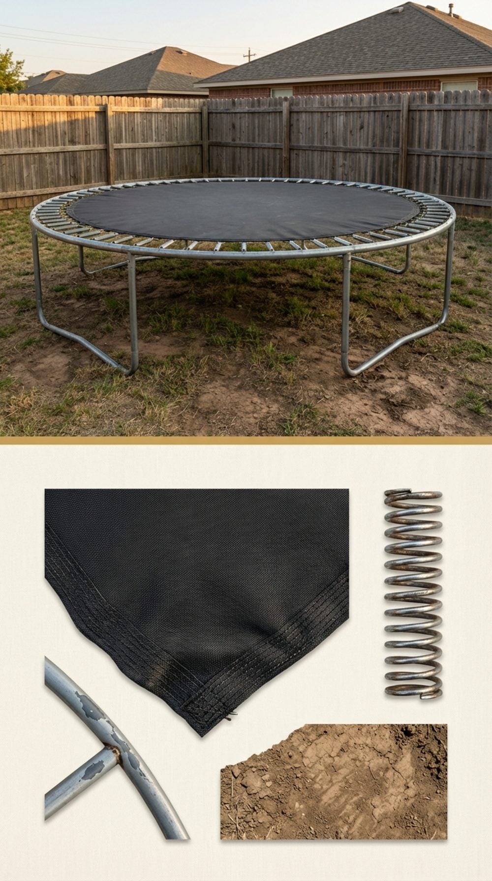 The Backyard Trampoline With No Safety Net, No Padding, and No Apologies