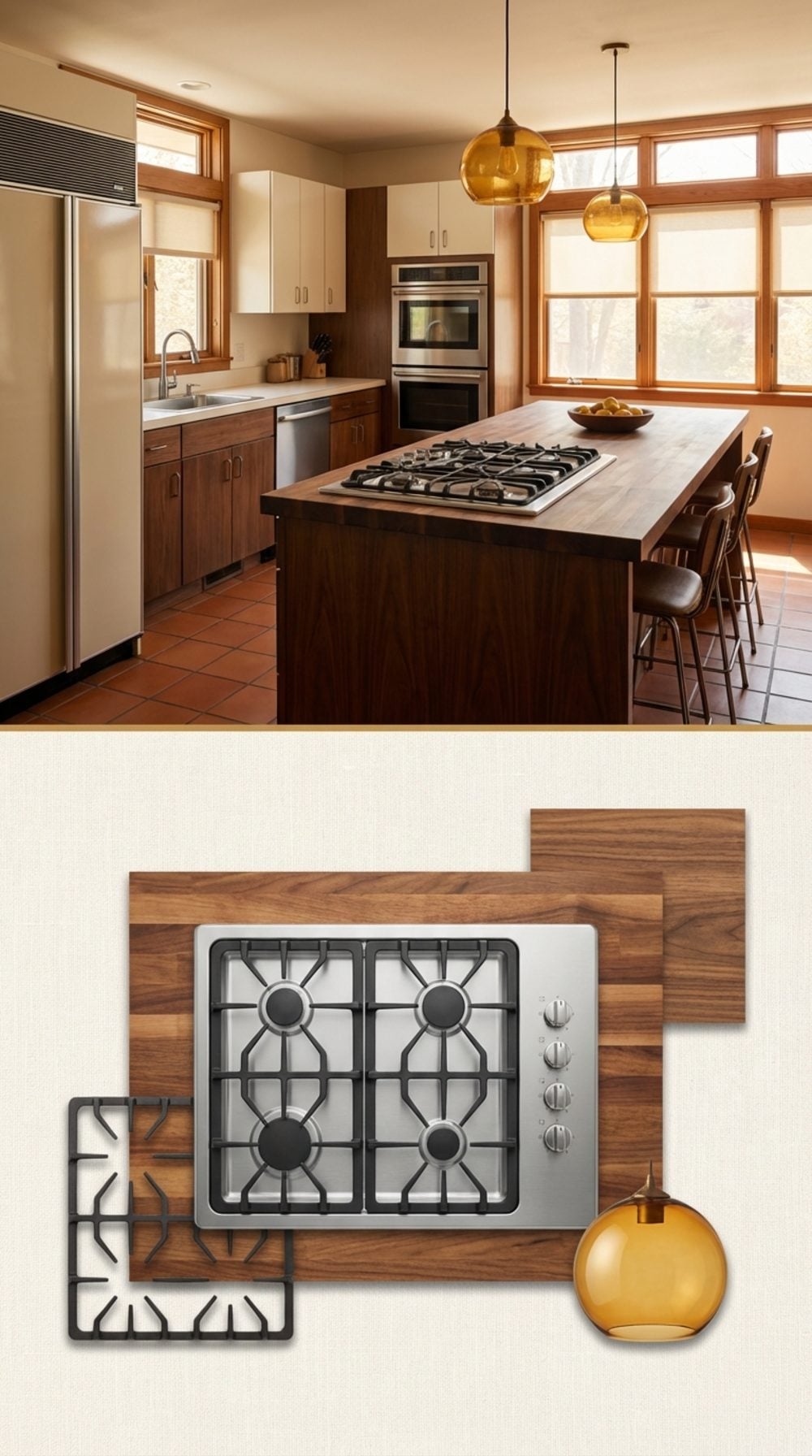 The Drop-In Cooktop That Let You Choose Your Countertop Independently