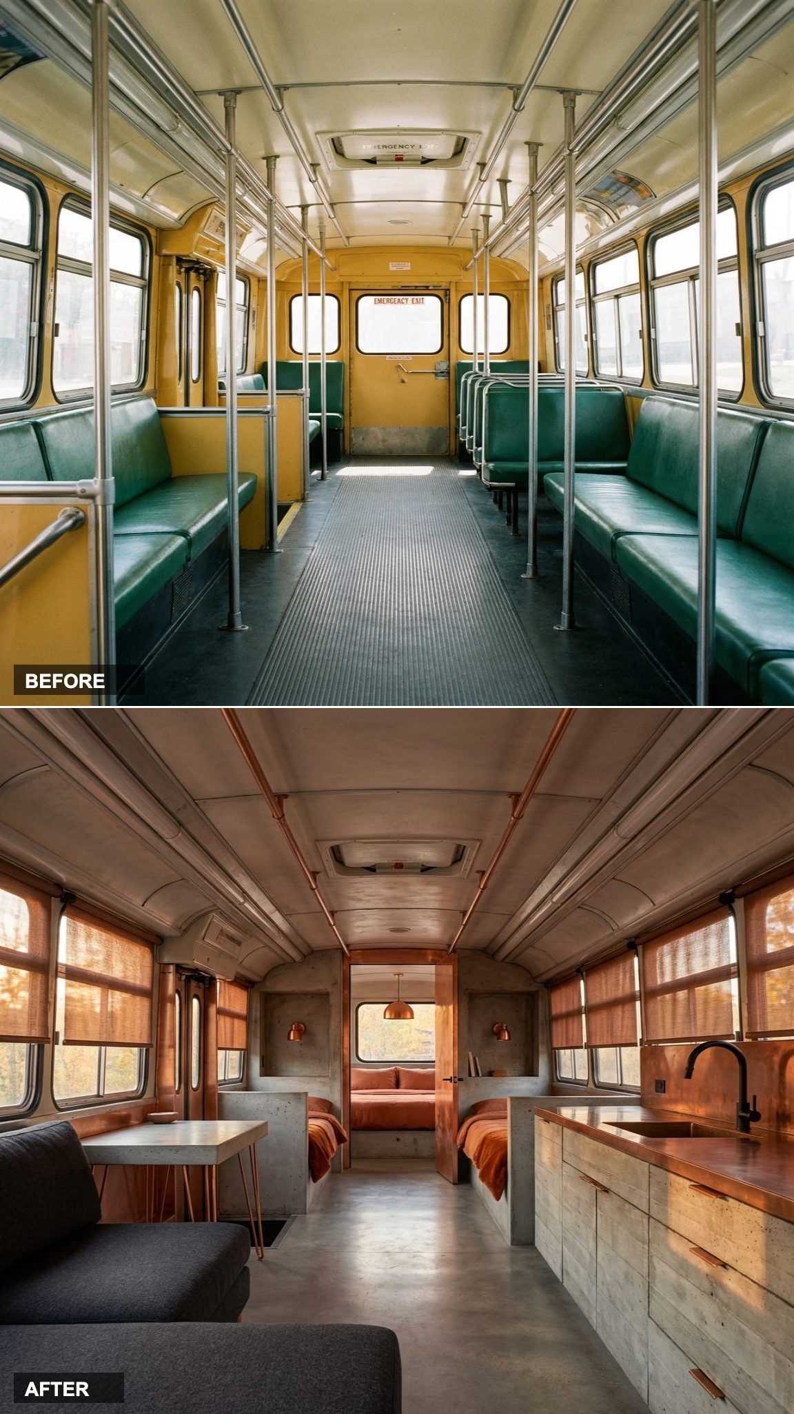 Copper and Concrete: Industrial Materials Pushed Into Unexpected Luxury