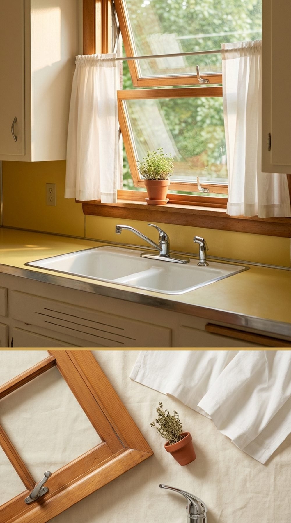 The Window Over the Kitchen Sink That Actually Opened