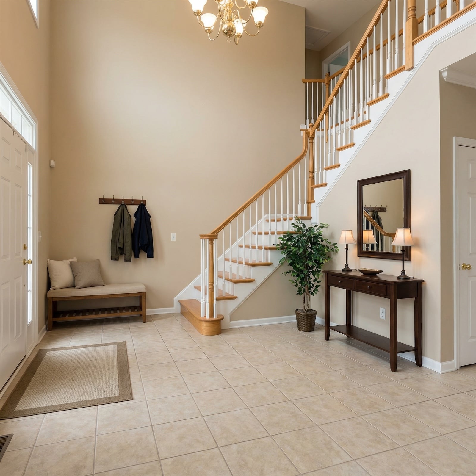 Can a Foyer Actually Help Calm People When They Enter a Home? You Be the Judge – Here Are 33 “Calming” Entryways (Before & After Pics)