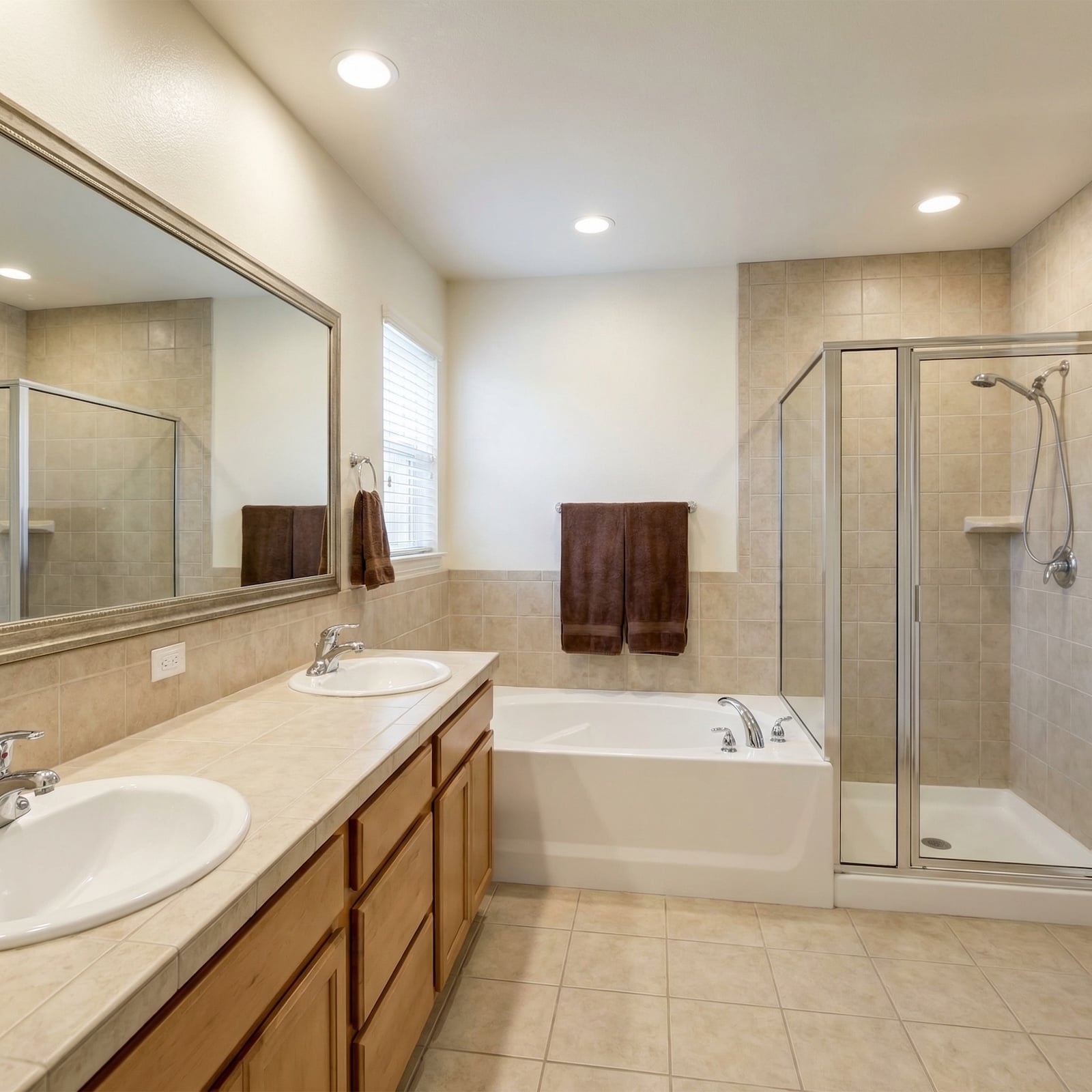 Circa 1999 Bathroom Reimagined with Whopping $100,000 Renovation Budget – See the 28 Luxury Before & After Designs