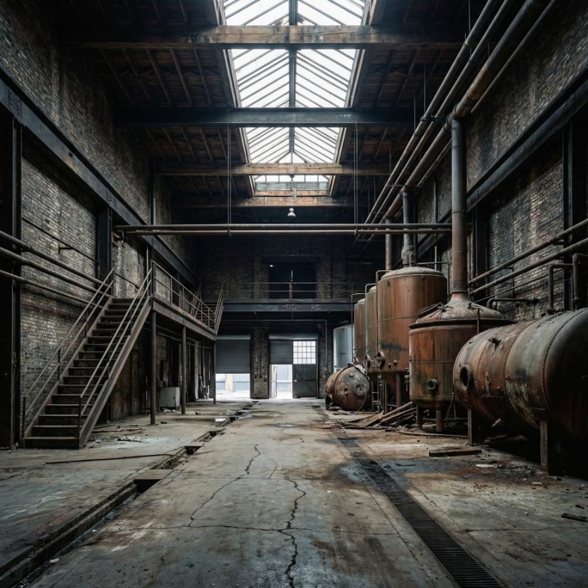 Did AI Do a Good Job Reimagining this Abandoned 19th Century Midwest Brewery into a Luxury Home? You Be the Judge – Here Are the 39 Before & After Designs