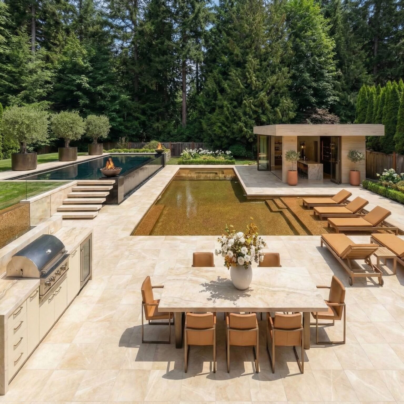 37 Before and After Backyard Pools Designed for Status-Conscious ...