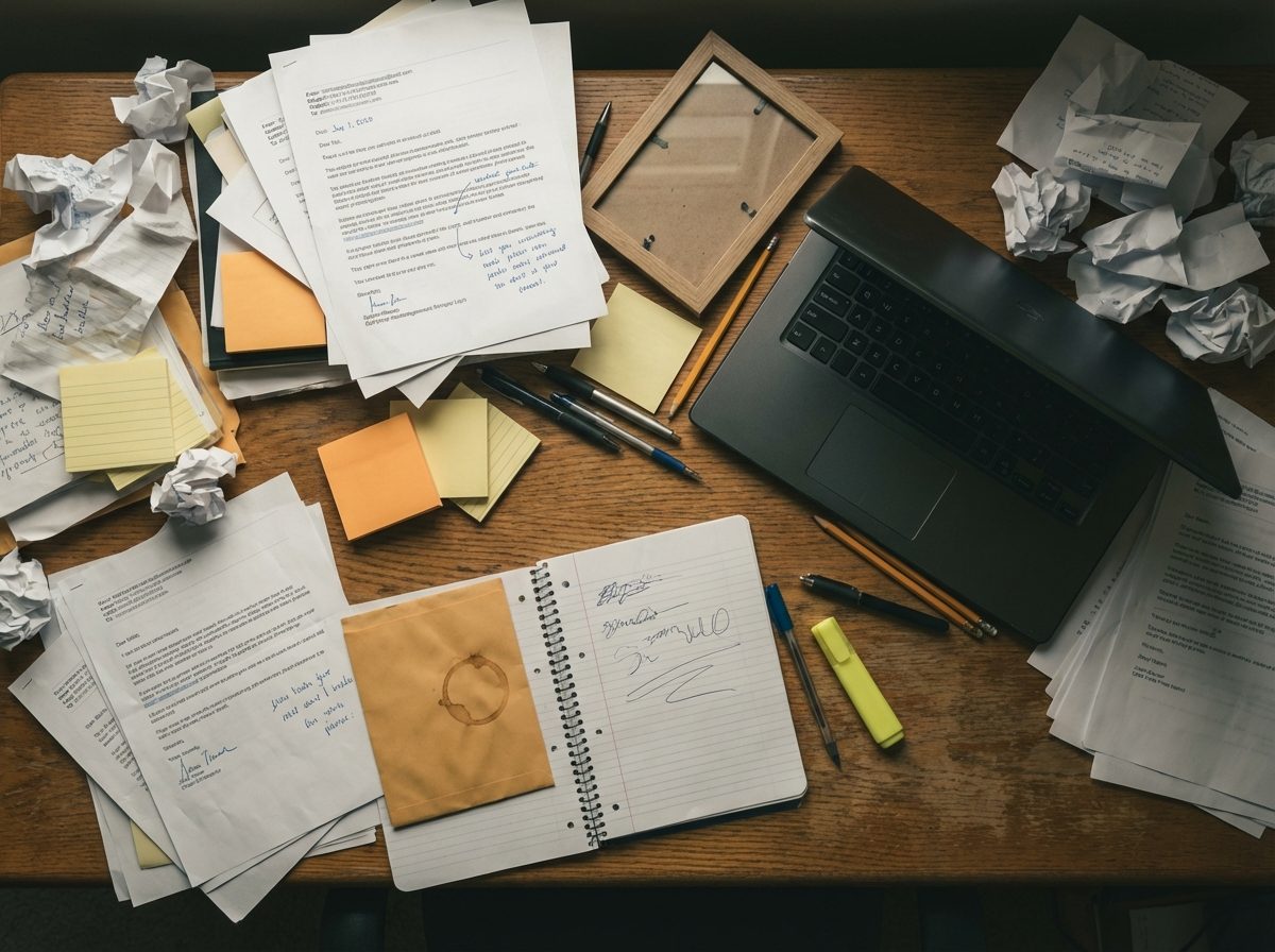 Your Desk or Home Office: Stress Archaeology in Layers