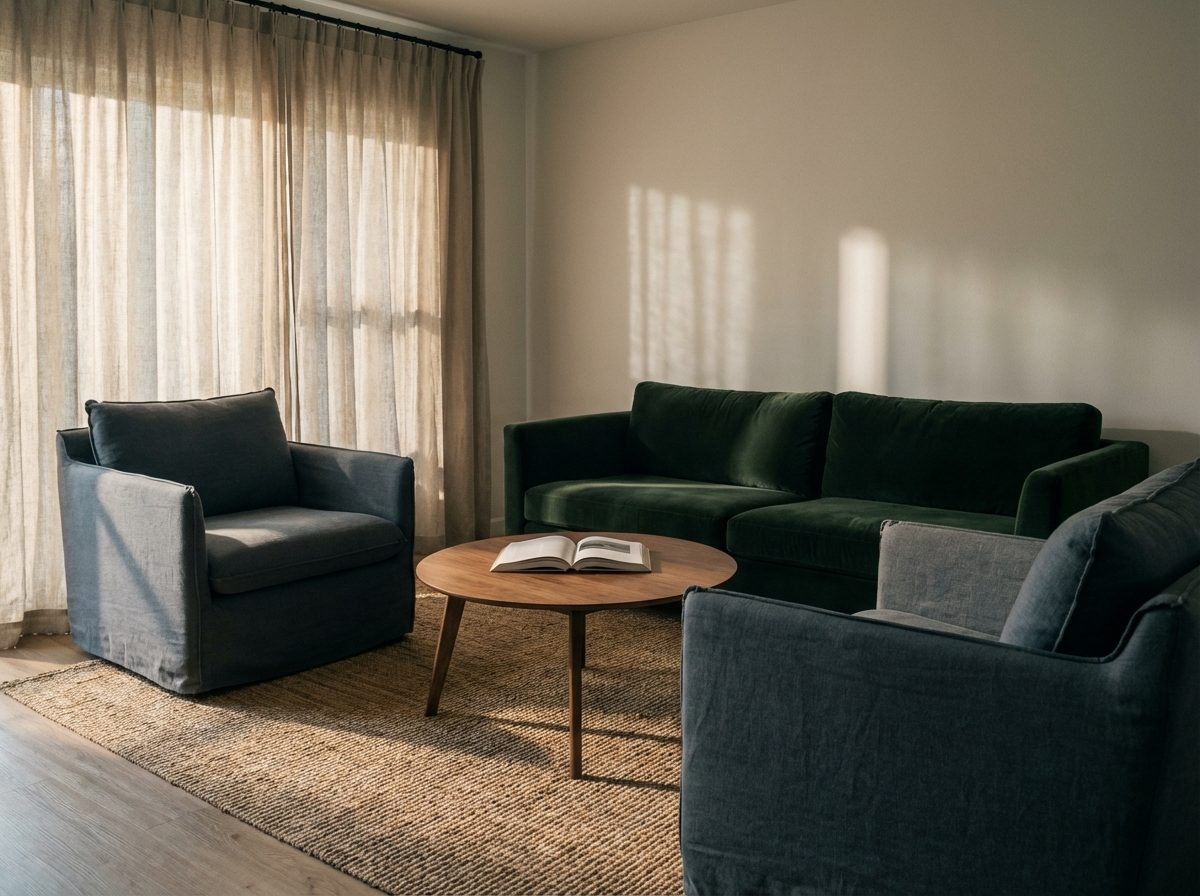 What Your Living Room Seating Arrangement Is Quietly Saying