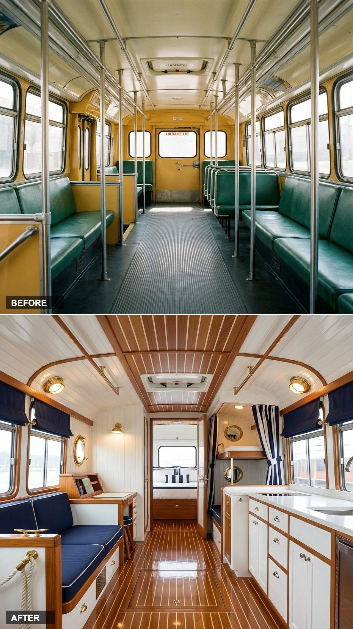 Nautical Luxury: Teak, Navy Canvas, Brass Cleats, and a Superyacht That Forgot to Stay on the Water