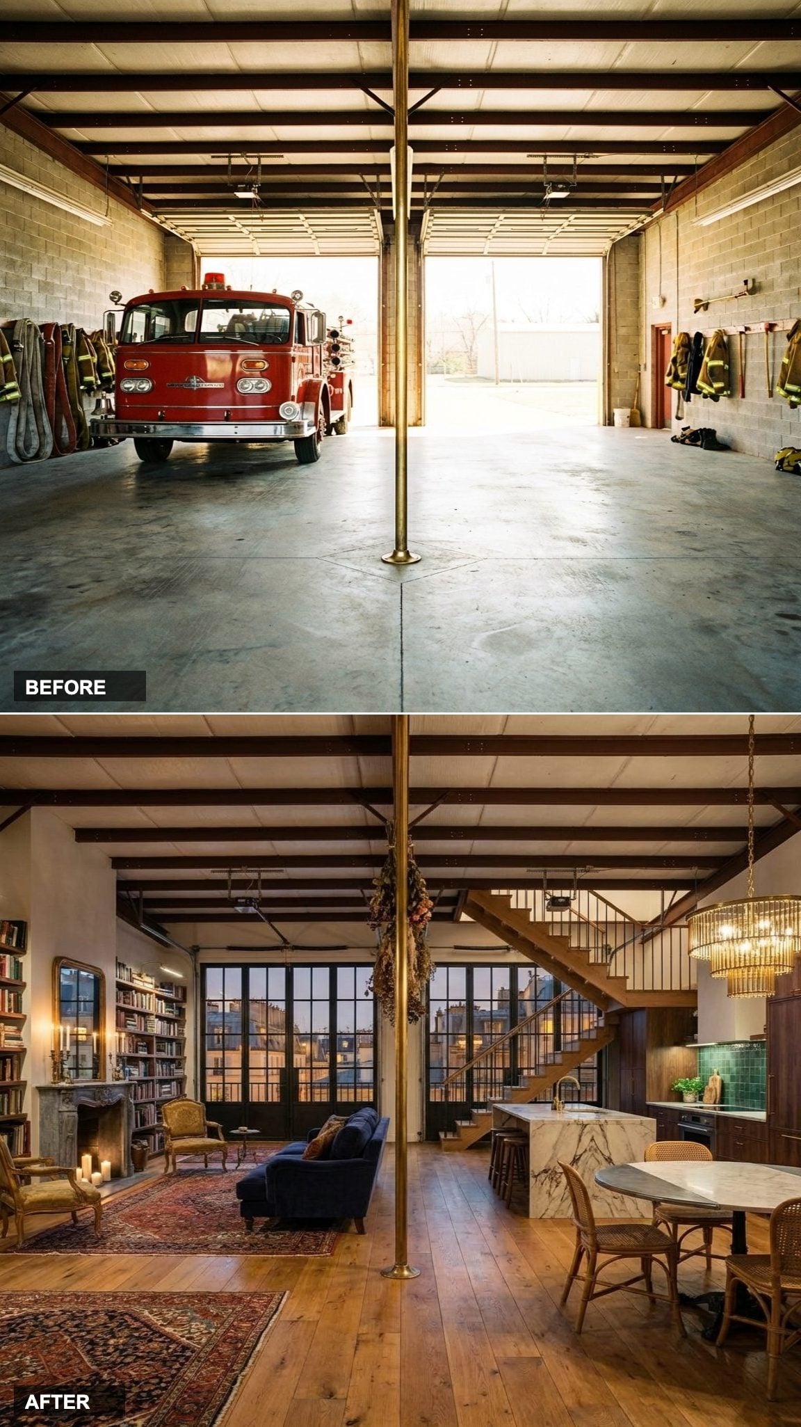 Honey Oak Floors, Vintage Kilims, and the Particular Chaos of Parisian Bohemian Done Right