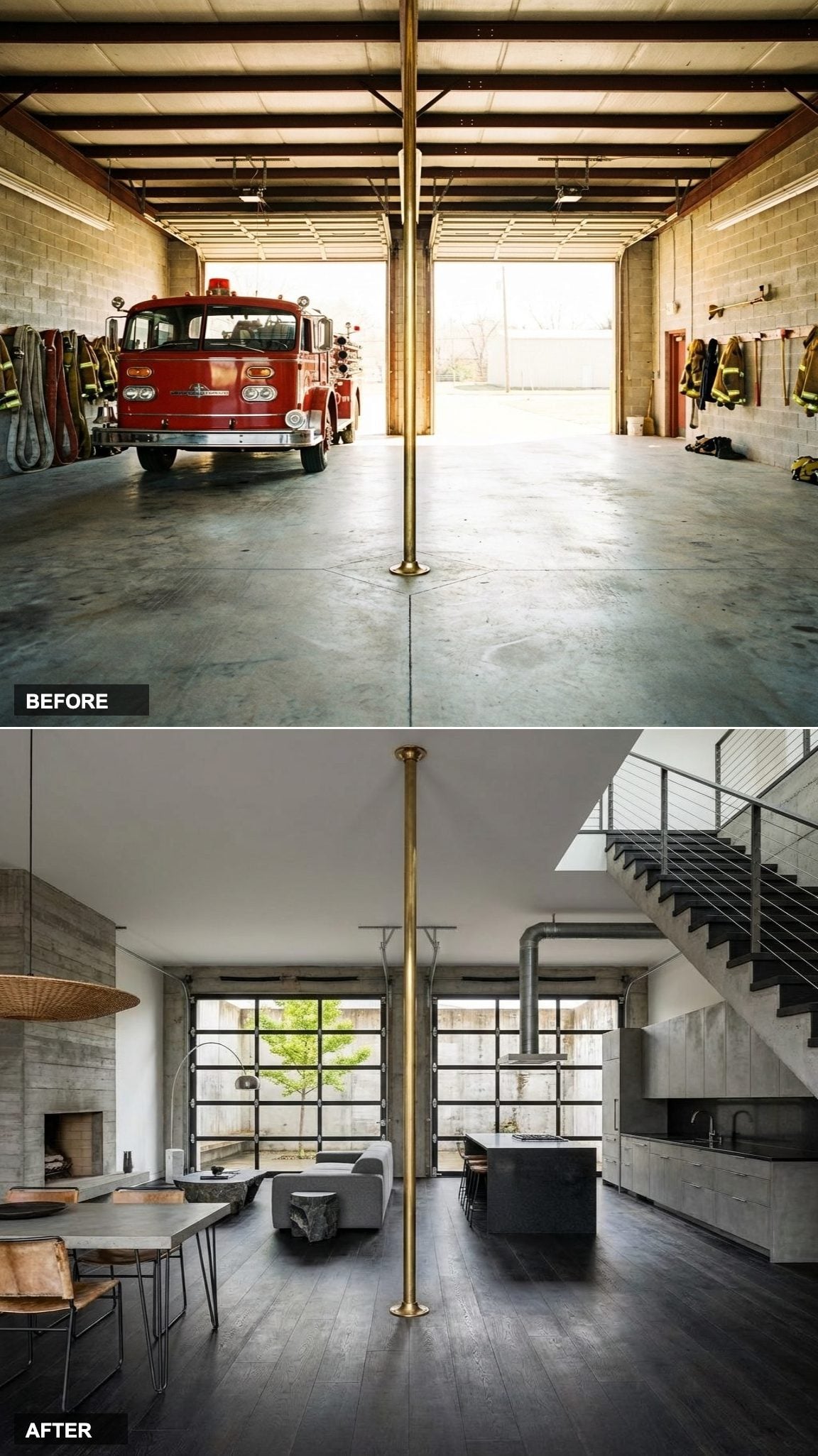 Blackened Oak, Raw Concrete, and the Quiet Violence of Rustic Brutalism