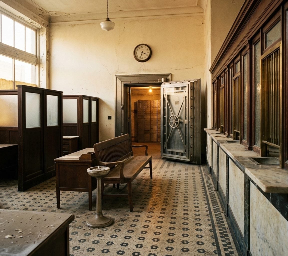 28 Design Concepts This Forgotten Small-Town Bank Can Be Converted Into a Seriously Luxury Home