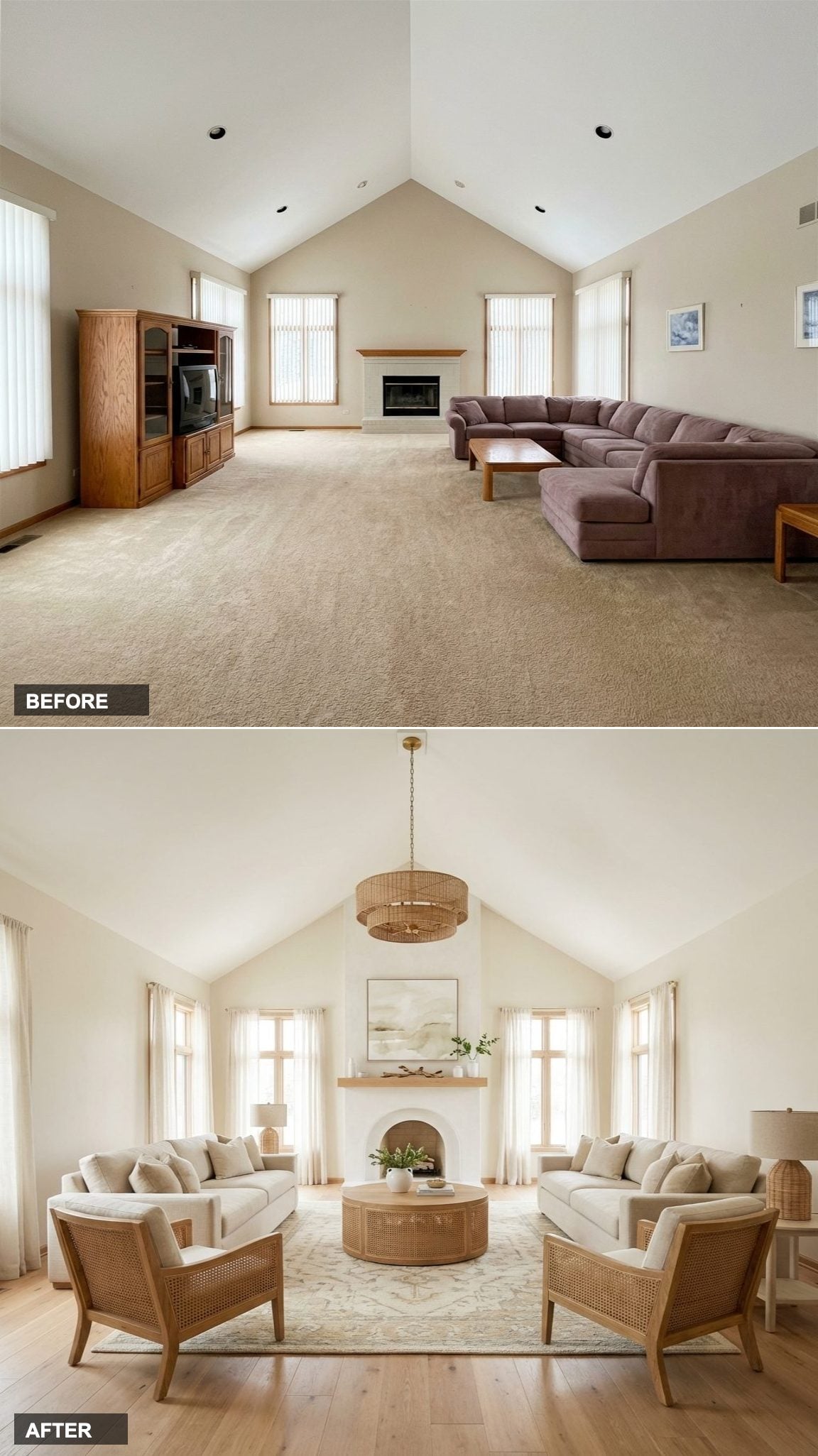 Venetian Plaster and a Gently Rounded Arch: The Softest Version of a Strong Room