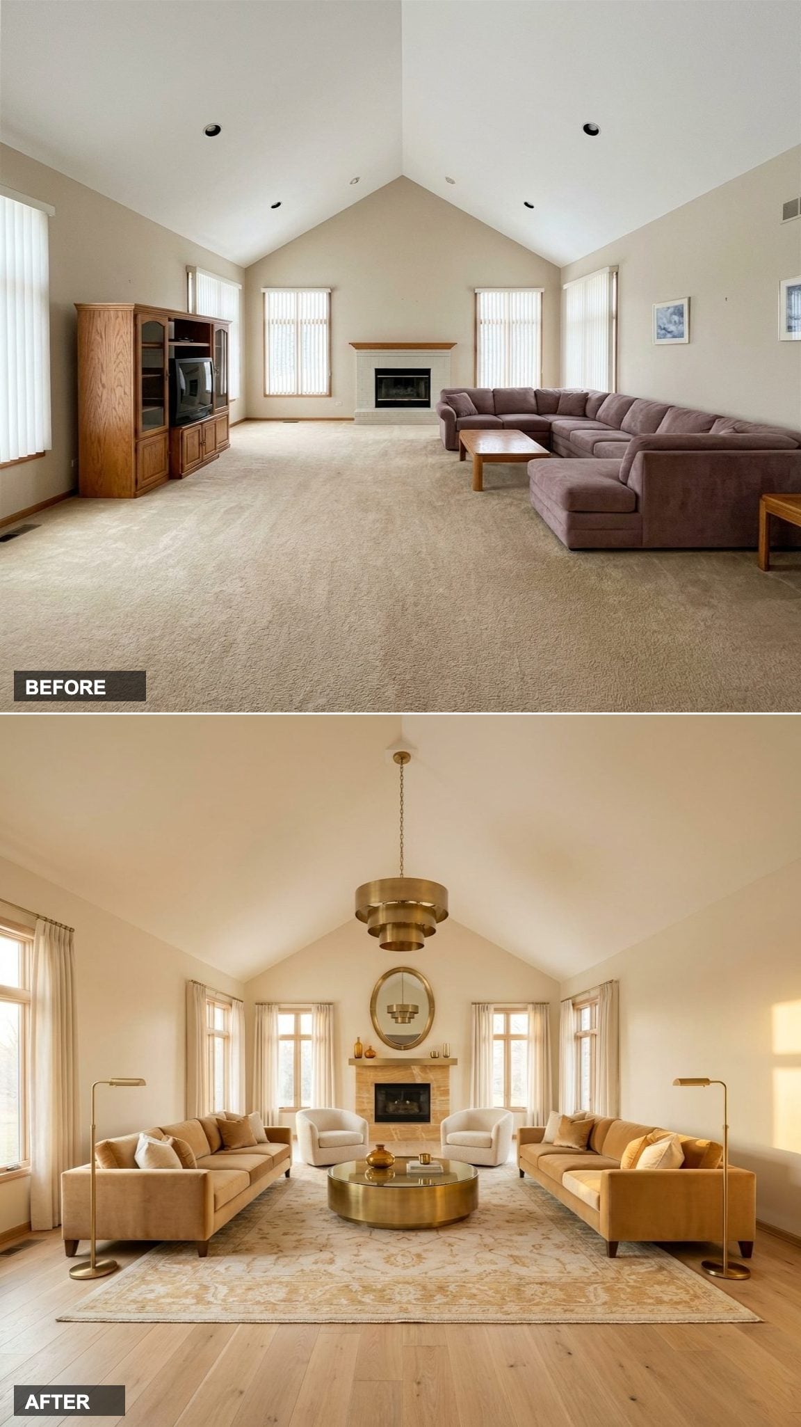 Polished Honey Onyx and Brass: The Room That Knows Exactly What It Is