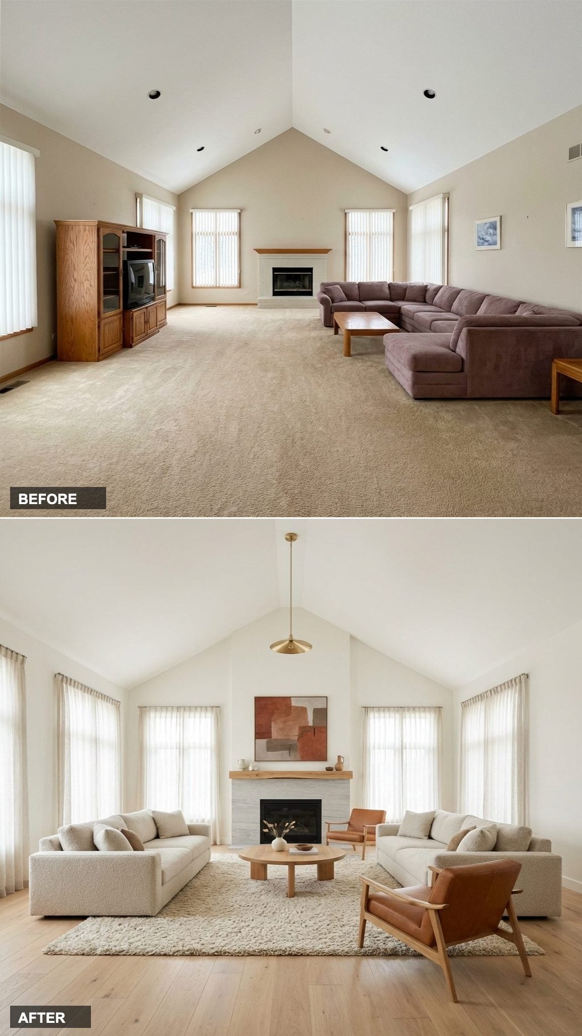 Live-Edge White Oak and Light Grey Quartzite: The Organic-Modern Compromise