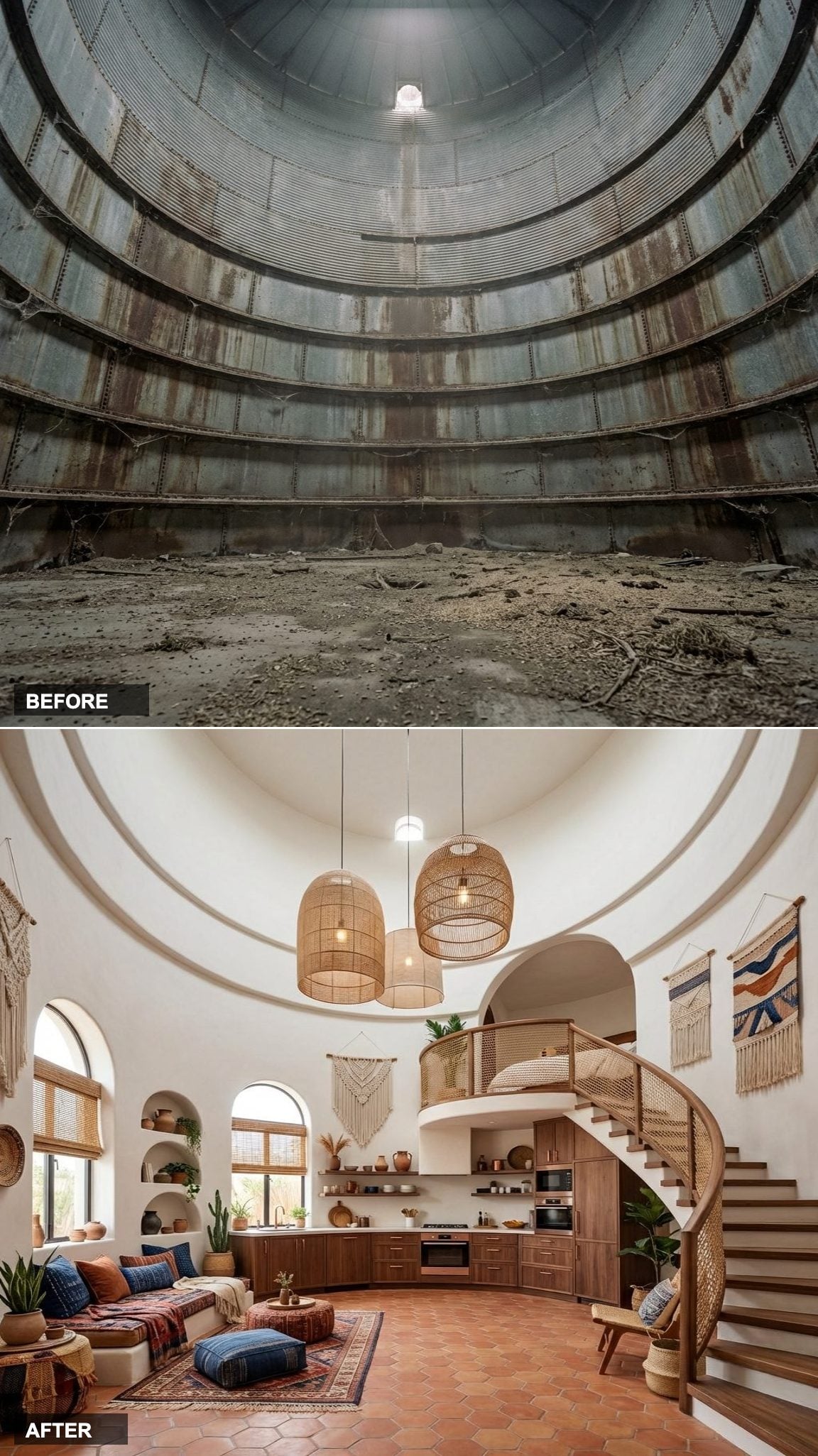 Bohemian Luxe Brings the Arched Niche Into Its Natural Habitat