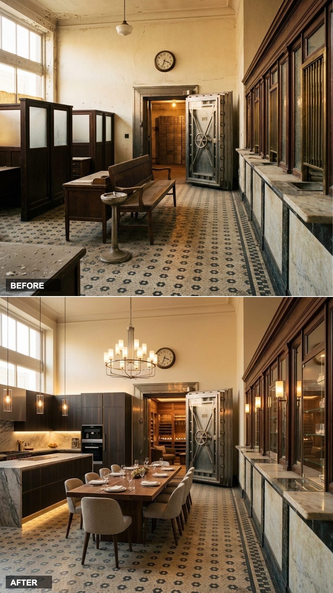 The Vault Door Stays, and It's Now the Most Talked-About Wall in the Room