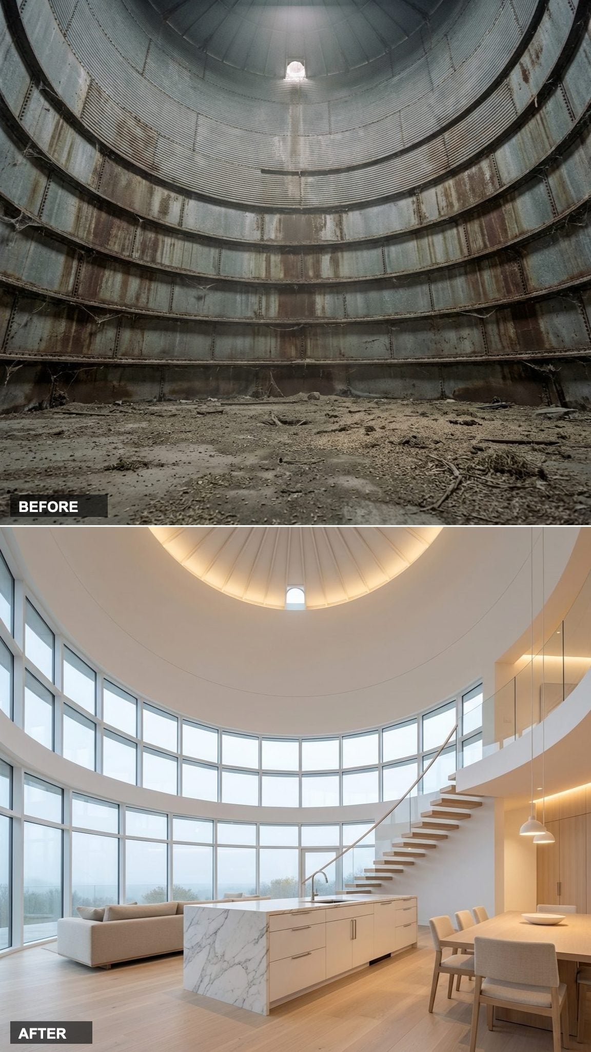 The Coolest Cylinder in Scandinavia (That's Actually in a Cornfield)