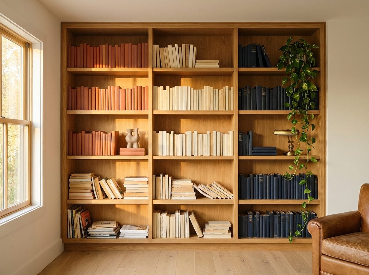What Your Bookshelf Arrangement Exposes About the Identity You're Performing at Home