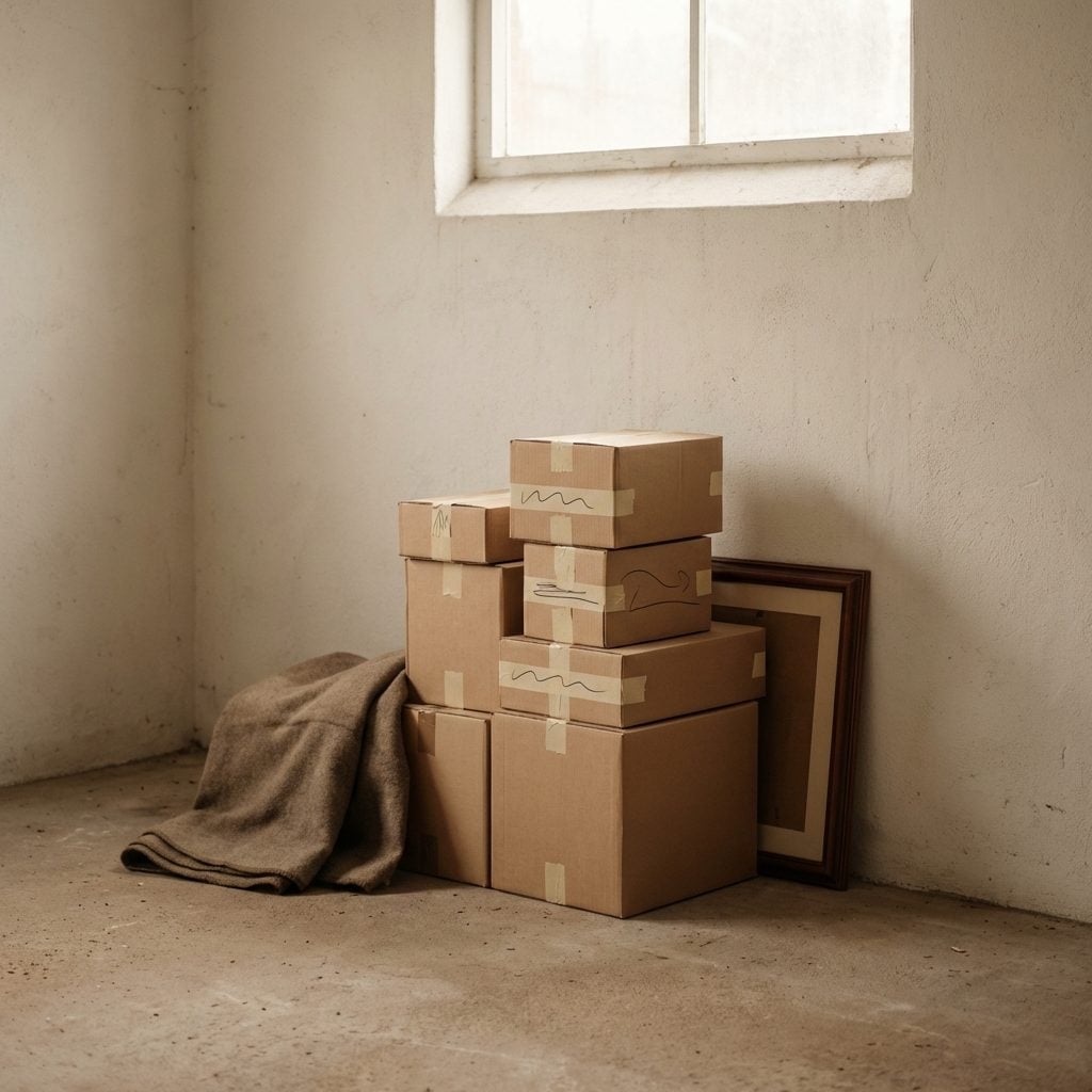 The Hidden Grief Stored in Every Box You Haven't Opened Since the Move