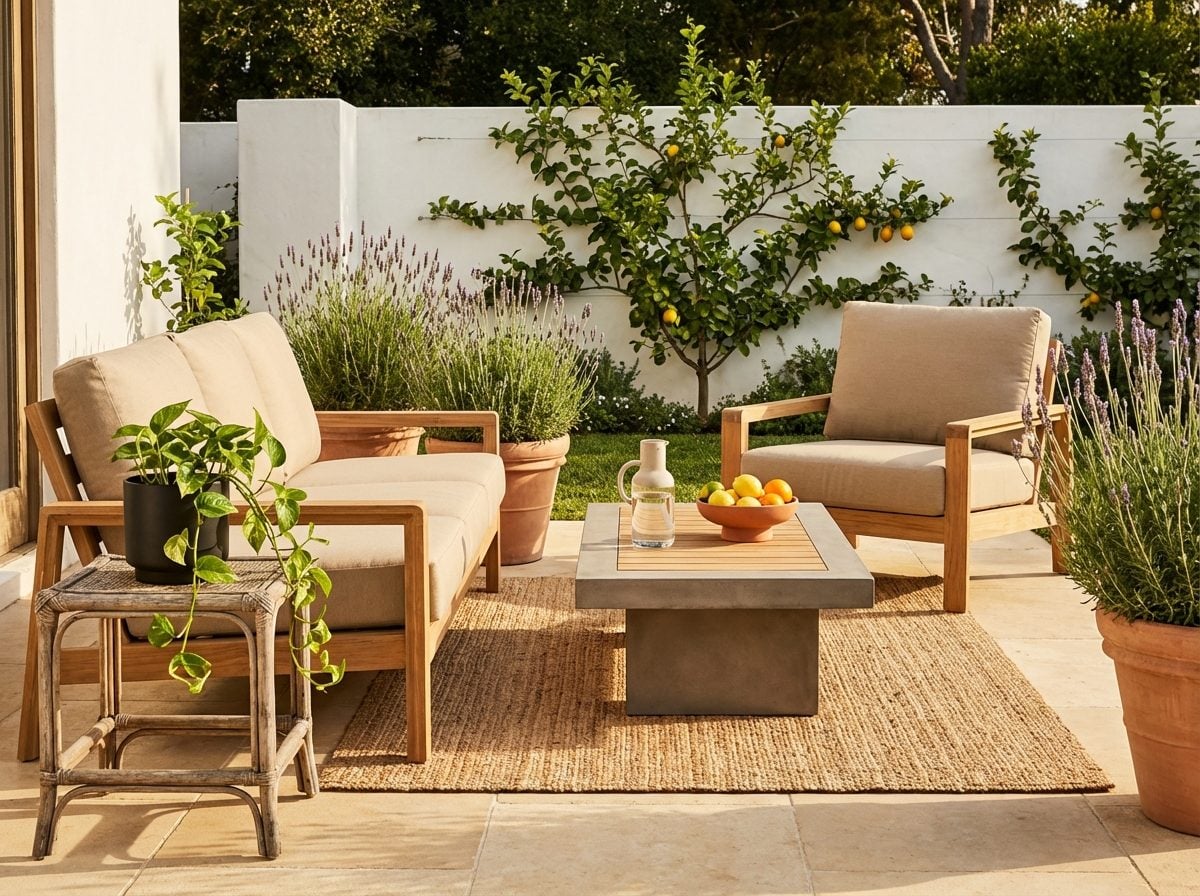 Why Your Outdoor Furniture's Material May Be Telling Guests to Leave