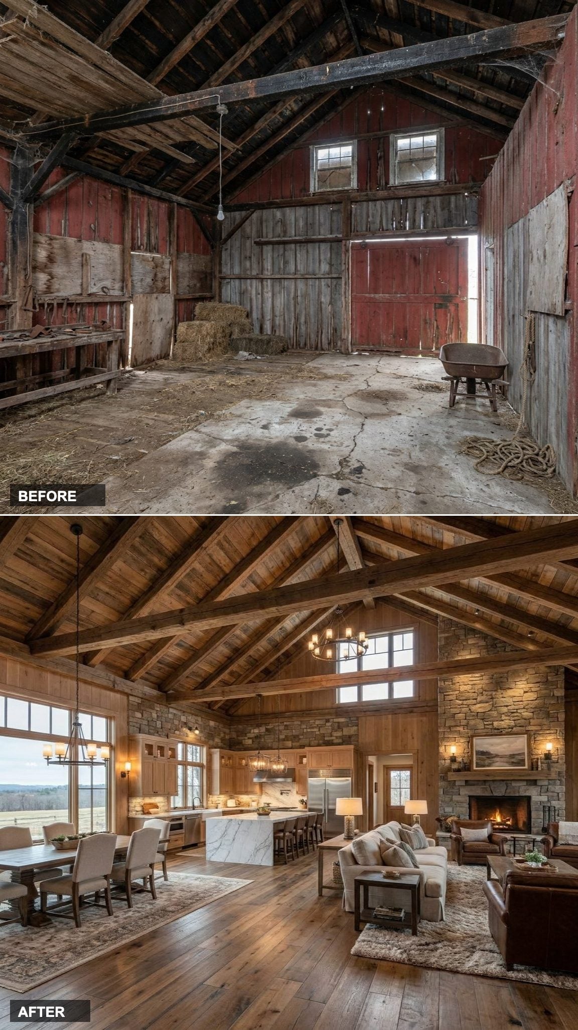 From Dusty Hayloft to Scandinavian Sanctuary in White Oak and Linen