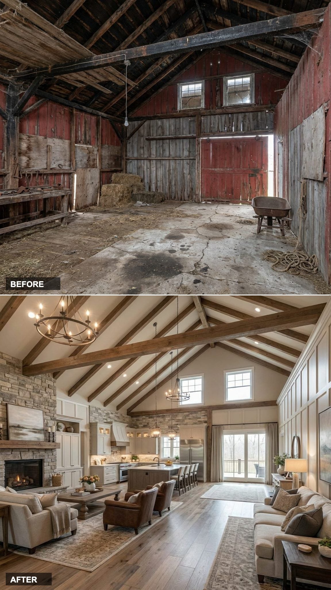 Moody Scottish Highland Lodge in Tartan Wool and Blackened Steel