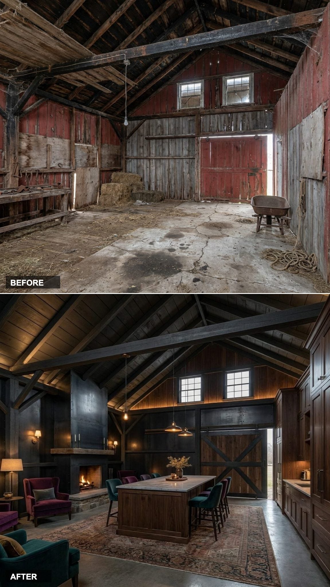 Bohemian Moroccan Riad with Zellige Tile and Brass Lanterns