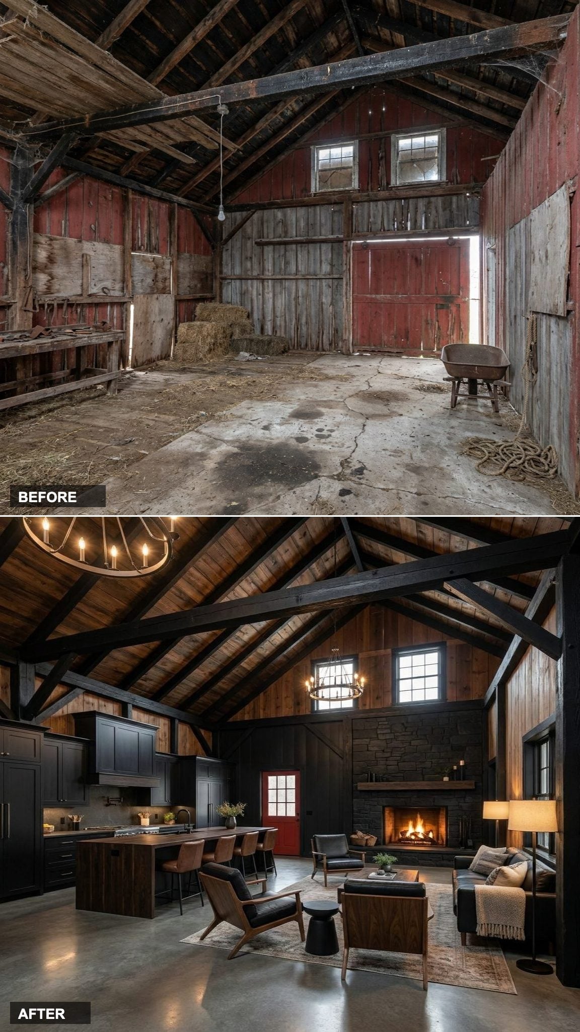 Coastal New England Charm with Shiplap Walls and Navy Ticking Stripes