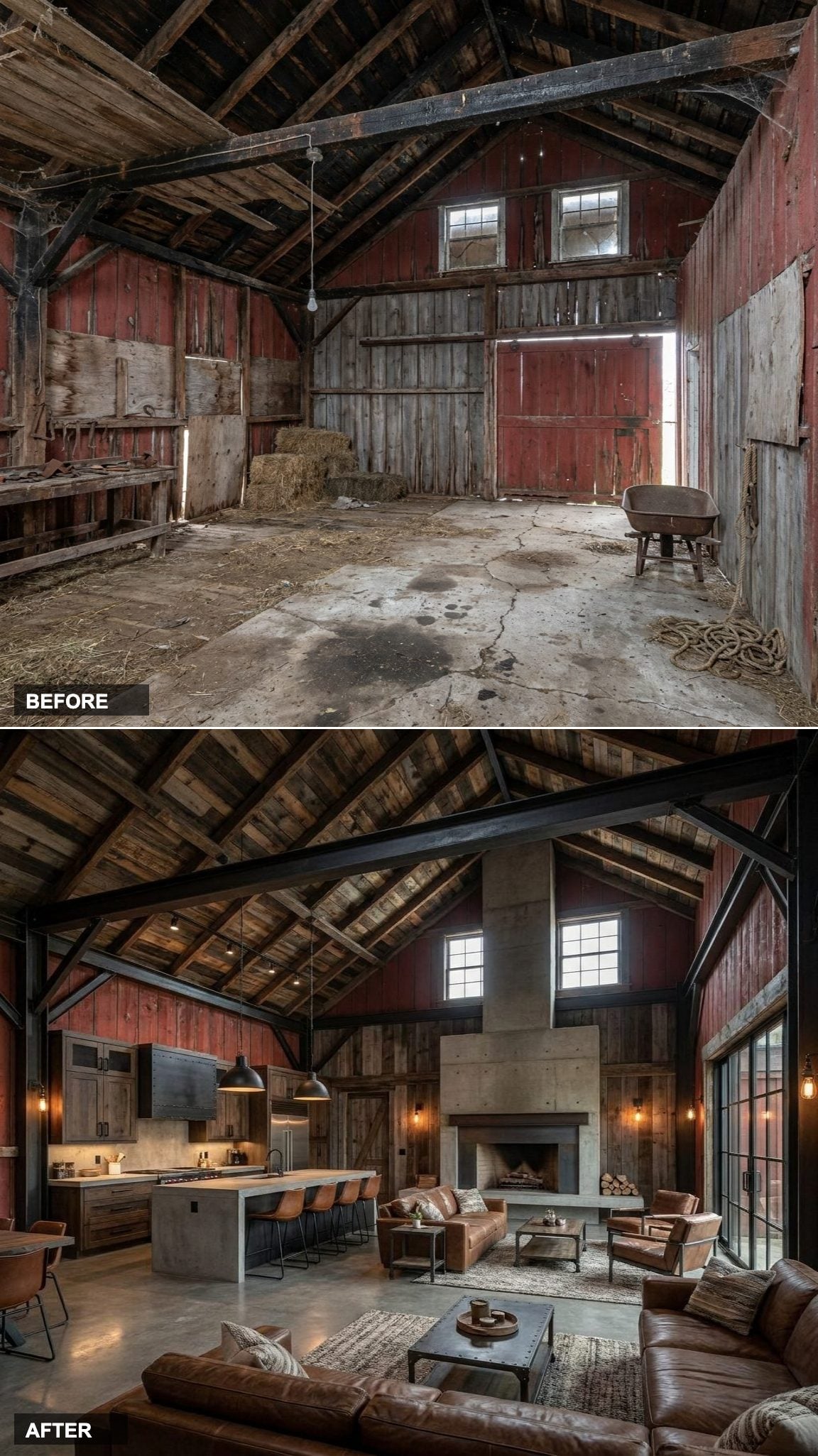 Moody British Library with Oxblood Leather, Dark Paneling, and Tartan