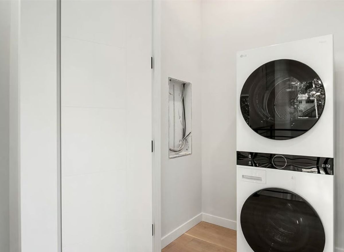 Stacked LG WashTower Keeps Laundry Compact Without Sacrificing Function
