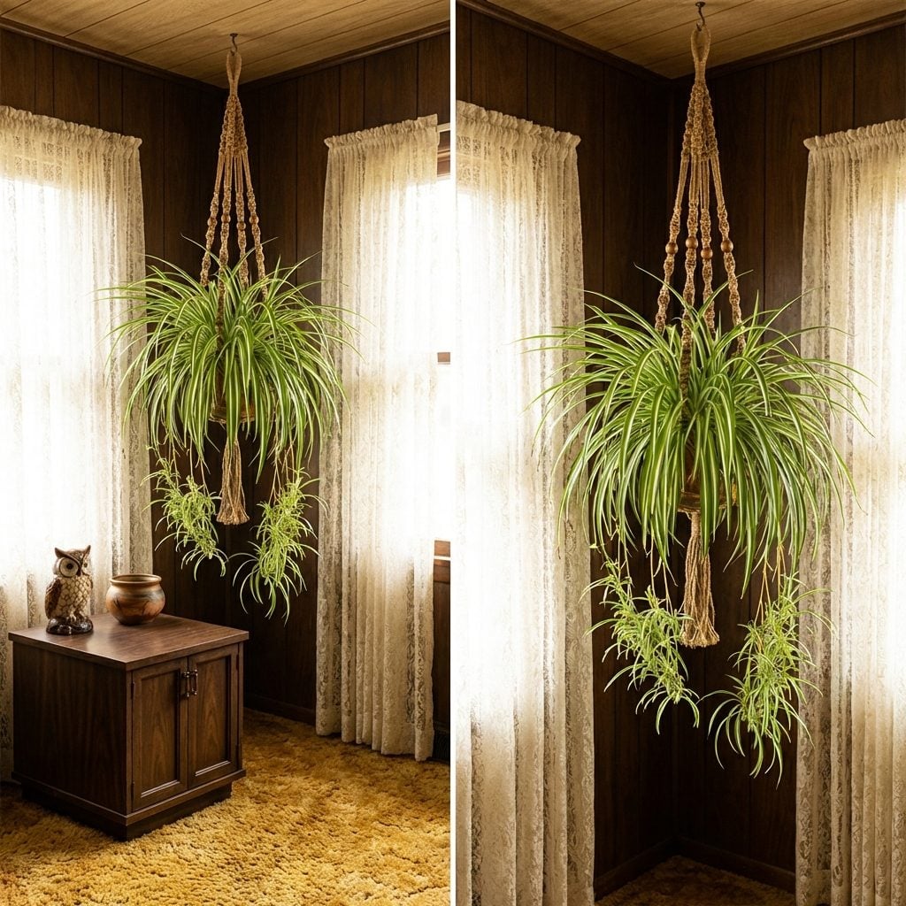 The Spider Plant in the Macramé Hanger That Propagated Forever and Gave Away Its Children