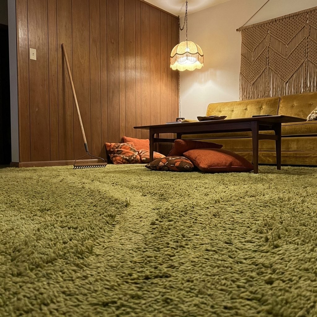 Shag Carpet So Deep You Could Lose a Matchbox Car in It